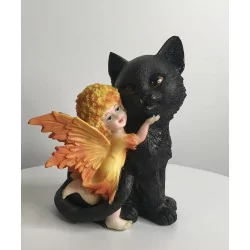 Bébé fée & Chat noir.