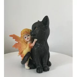 Bébé fée & Chat noir.