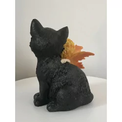 Bébé fée & Chat noir,14,5 cm