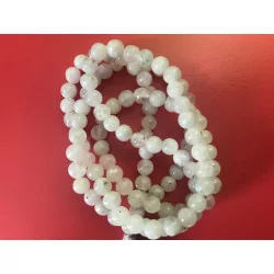 Mala moonstone 108 beads