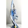 Dragon bleu ciel ,31 cm