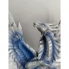 Dragon bleu ciel ,31 cm