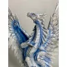 Dragon bleu ciel ,31 cm