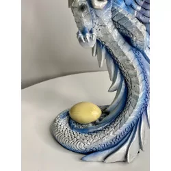 Dragon bleu ciel ,31 cm