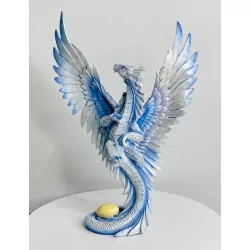 Dragon bleu ciel