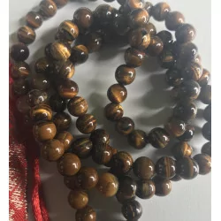 Tiger's eye mala