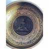Tibetan Buddha singing bowl - decorated and engraved