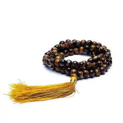 Tiger's eye mala