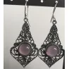 Boucles d’oreilles avec Améthyste