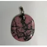 Pendentif Rhodonite.