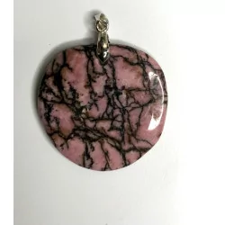 Pendentif Rhodonite.