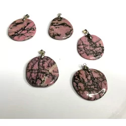 Pendentif Rhodonite.