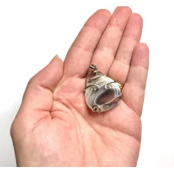 Pendentif Agate Botswana