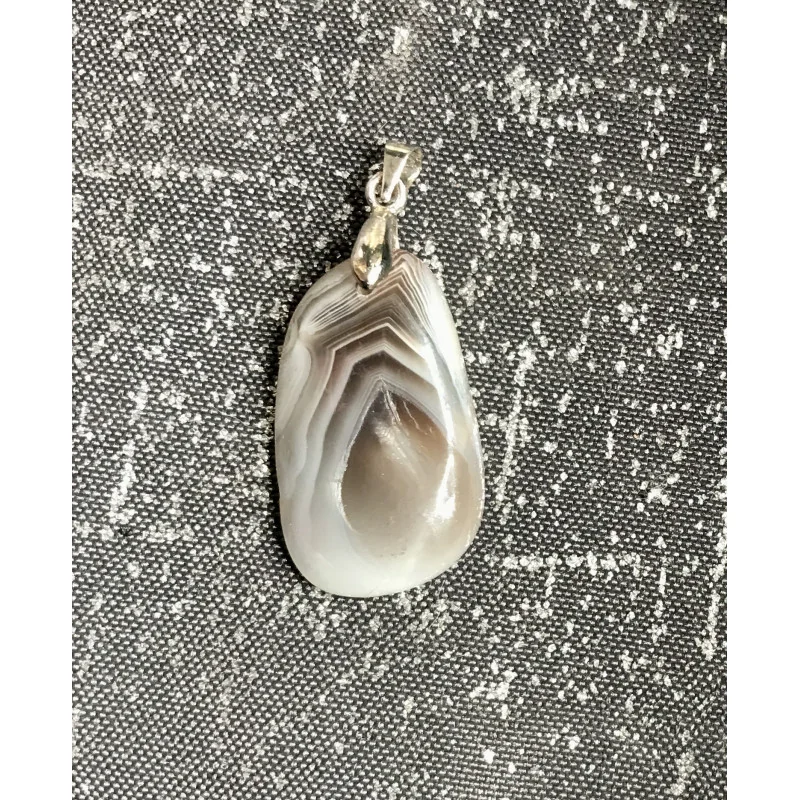 Pendentif Agate Botswana