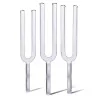 Set de 3 Diapasons Quartz Cristal 432 hz.