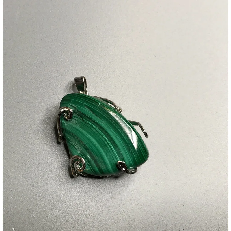 Pendentif Malachite.