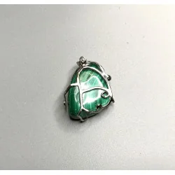 Pendentif Malachite.