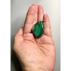 Pendentif Malachite.