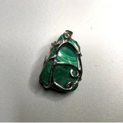 Pendentif Malachite.