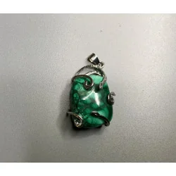 Pendentif Malachite.