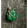 Pendentif Malachite.