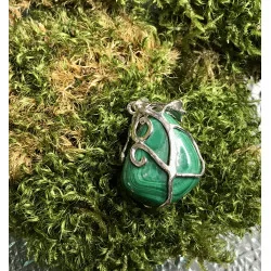 Pendentif Malachite.