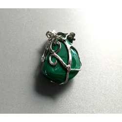 Pendentif Malachite.