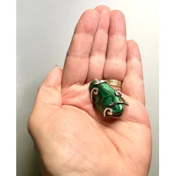 Pendentif Malachite.