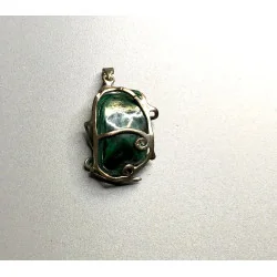 Pendentif Malachite.