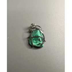 Pendentif Malachite.