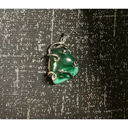 Pendentif Malachite.