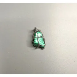 Pendentif Malachite.