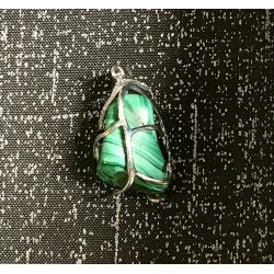 Pendentif Malachite.