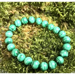 Bracelet Malachite 8mm