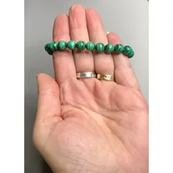 Bracelet Malachite 8mm