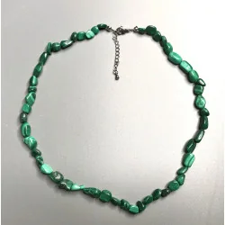 Collier Malachite Grains.