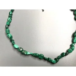 Collier Malachite Grains.