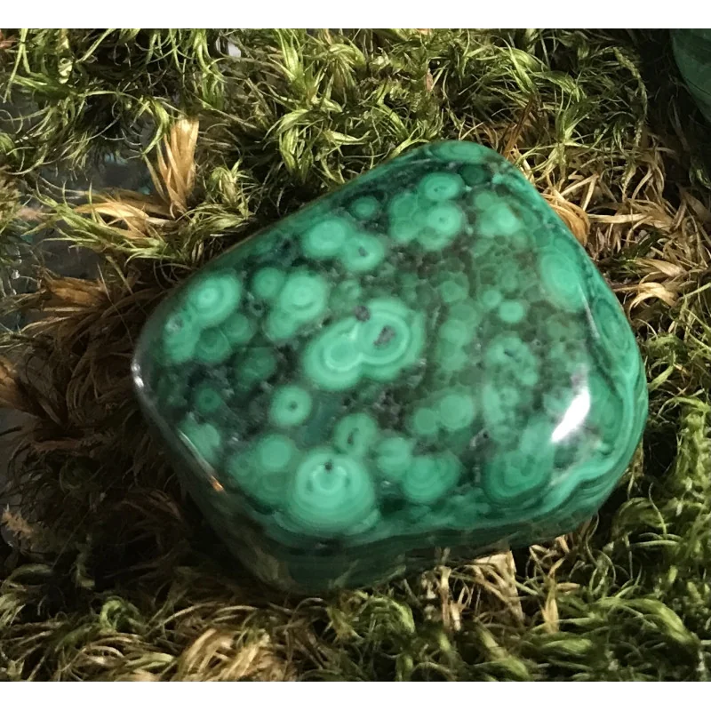 Pierre roulée Malachite Extra, 30g