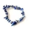 Bracelet chips de Lapis Lazuli élastique