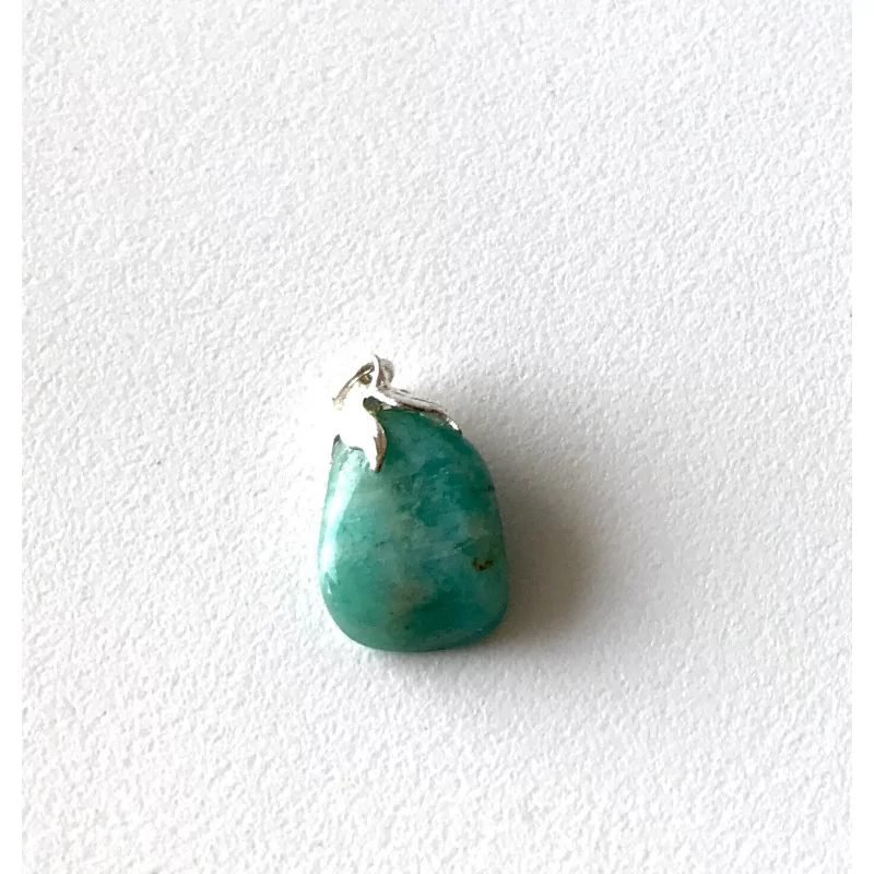 Pendentif pierre Gemme Amazonite