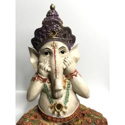 Statue de Ganesh ne parle pas mal.