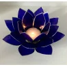 Éclairage Lotus 6ème Indigo /argent.