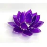 Éclairage Lotus 7ème Chakra Violet /argent.