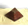 Pyramide Orgonite & Jaspe rouge