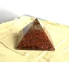 Pyramide Orgonite & Jaspe rouge