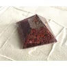 Pyramide Orgonite & Jaspe rouge