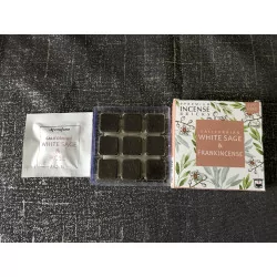 Aromafume incense bricks White Sage and Frankincense