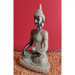 Statue de Bouddha en résine sable de 10 cm.