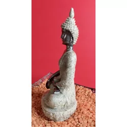 Statue de Bouddha en résine sable de 10 cm.