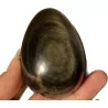 Oeuf Obsidienne Oeil céleste de 6 cm .